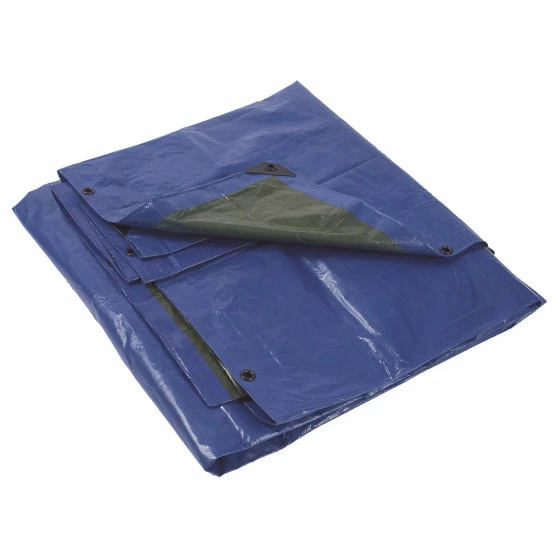 BACHE 8 X 12 M VERT/BLEU MONDELIN - 841280 3 BACHE 8 X 12 M VERT/BLEU MONDELIN - 841280