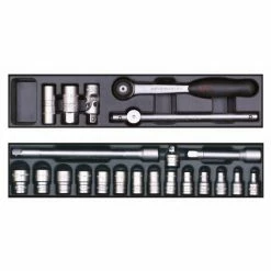 LOT 2 MODULES DOUILLE BAO 450MM 22 PIECES MOB - 9557022001MOB OUTILLAGE