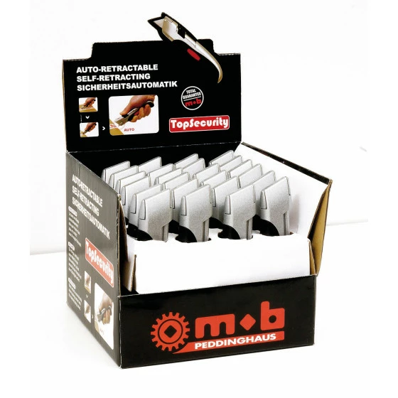 24X CUTTER TOP SECURITY AUTORECTRACTABLE+PLV MOB - 6228012401MOB OUTILLAGE 3 24X CUTTER TOP SECURITY AUTORECTRACTABLE+PLV MOB - 6228012401MOB OUTILLAGE