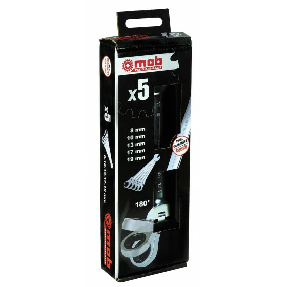 JEU 5 CLES ARTICULEES MIXTES A CLIQUET 8-19 MOB - 9008005001MOB OUTILLAGE 3 JEU 5 CLES ARTICULEES MIXTES A CLIQUET 8-19 MOB - 9008005001MOB OUTILLAGE