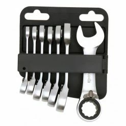 JEU 7 CLES MIXTE A CLIQUET COURTES 8 A 19 MM MOB - 9013007001MOB OUTILLAGE