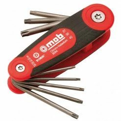 MONTURE 8 CLES MALES TORX PERCEES CRV MOB - 9064011201MOB OUTILLAGE