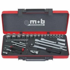 COMPO DOUILLES MIXTES 1/4-1/2 52 PCS MOB - 9413010001MOB OUTILLAGE