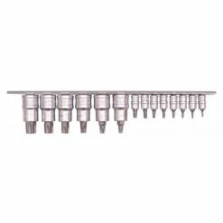 JEU DE 13 DOUIL TORX 1/4-1/2 SUR RACK MOB - 9483013001MOB OUTILLAGE