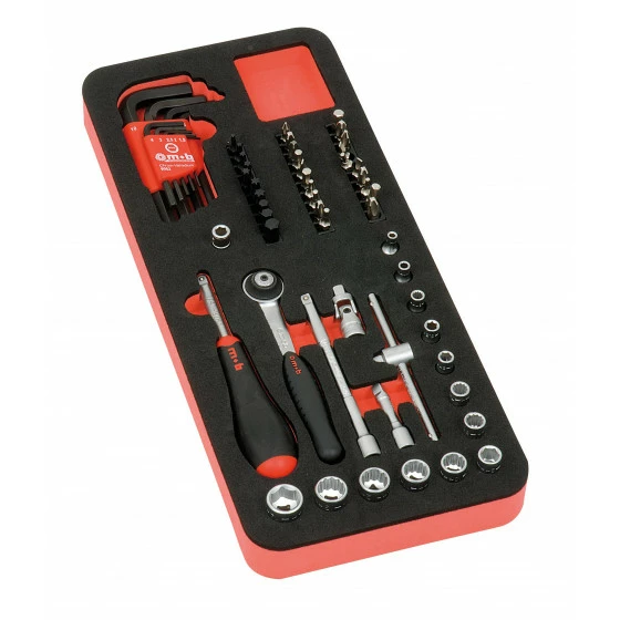 MODULE MOUSSE 59 DOUILLES 1/4 MOB - 9803059001MOB OUTILLAGE 3 MODULE MOUSSE 59 DOUILLES 1/4 MOB - 9803059001MOB OUTILLAGE